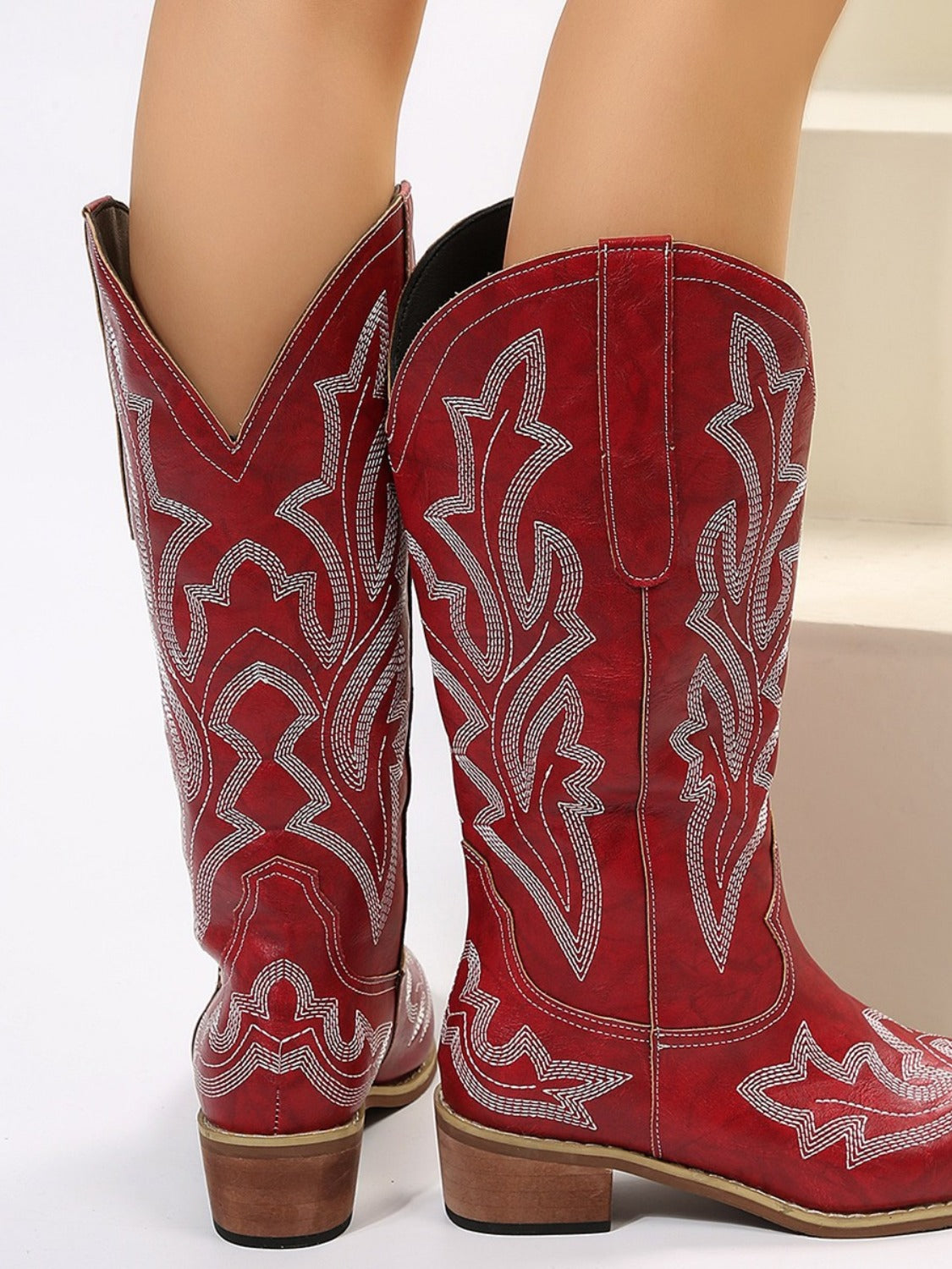 The Gypsy Rose Vegan Leather Western Boots