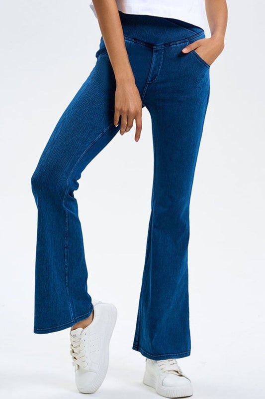 Highly Stretchy Bootcut Jeans 