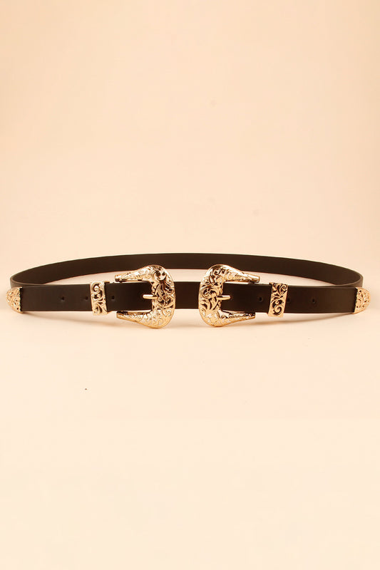 Buckle PU Leather Belt